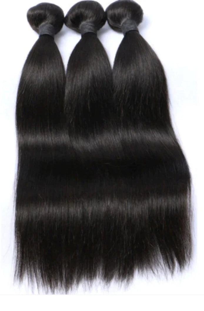 Lux Virgin Straight Hair Bundle Deal